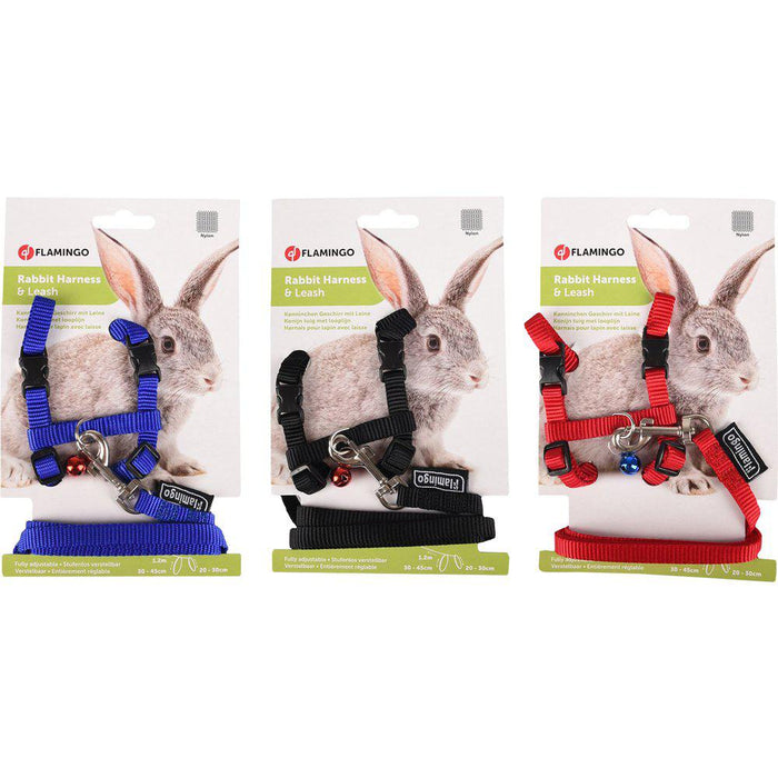 Kaninsele Med Koppel. Hals 20-30cm Bröst 30-45cm Mix Färg