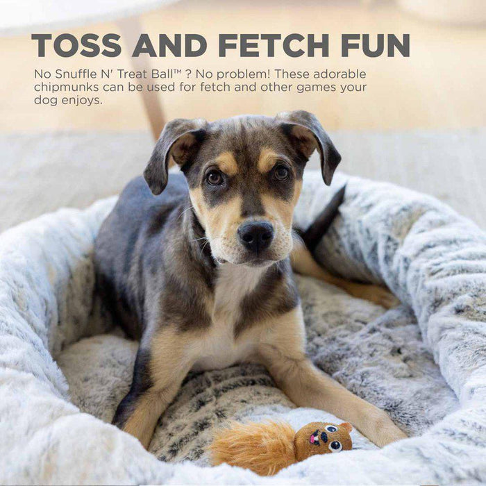 Outward Hound Snuffle Treat Replacement Chipmunk 3-Pack