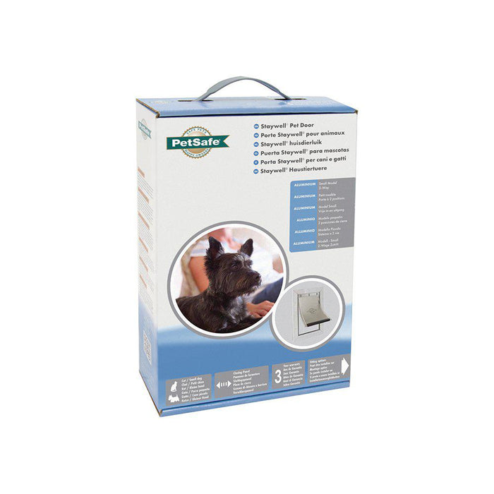 Staywell Aluminium Husdjurslucka Vit
